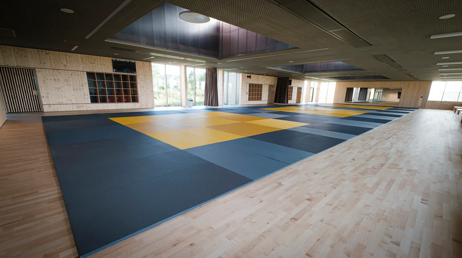 Le dojo et ses tatamis